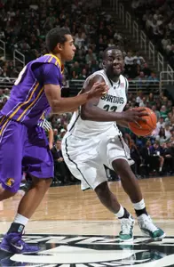 Draymond Green and the Spartans head to North Carolina to take on No. 1 Duke.