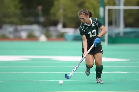 Senior back Meghan Magee was recognized as MSU's Big Ten Sportsmanship Honoree.