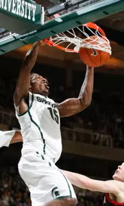 Durrell Summers connects on the alley-oop.