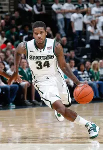 The Spartans play Oakland at The Palace of Auburn Hills on Saturday afternoon.