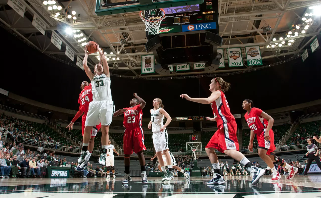 Taylor Alton led the Spartans with 14 points in Saturday's game.