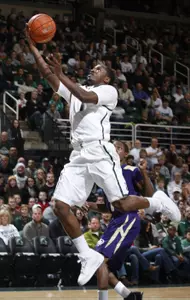 Kalin Lucas had a season-high eight assists in Saturday's game.