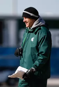 Mark Dantonio sent his team through a two-hour workout Monday at Freedom High School in Orlando, Fla.