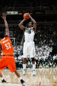 Durrell Summers led MSU against Bowling Green with a team-best 14 points.
