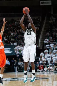 The Spartans will battle Syracuse on Tuesday night in Madison Square Garden.