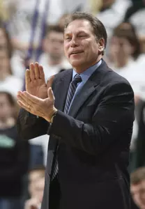 The fans sang Happy Birthday to Coach Izzo following the win over Northwestern. Izzo improved to 169-72 all-time in Big Ten action, good for a winning rate of .701 percent, which moves him into first place in winning percentage among Big Ten coaches with at least 10 years of service.
