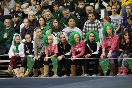 Fans attending the Spartans' meet against Pittsburgh on Saturday, March, 20, will receive free admission.