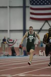 Yury Ratomski is currently tabbed as the top seed in the 400m dash at the GVSU Big Meet.
