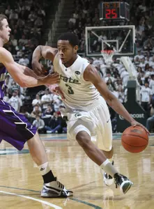 The Spartans travel to Indiana to play the Hoosiers on Tuesday night.