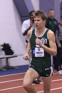 Spencer Beatty recorded a personal-best time of 8:06.85 in the Ryan Shay 3000m run.