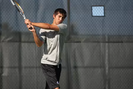 Freshman Denis Bogatov has tallied the most wins in singles action.