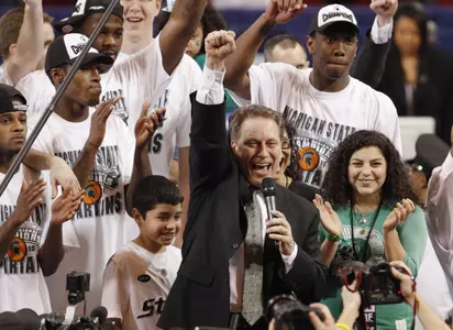 MSU head coach Tom Izzo has led the Spartans to six Final Fours in 12 years.
