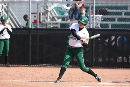 Sophomore Lauren Kramer posted her fourth homer of the season in the first inning.