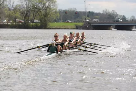 The Spartan varisty eight is the No. 1 seed for their race.