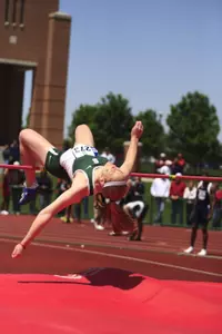 Sophomore Becca Buchholtz earned First-Team All-Big Ten honors after placing first in the high jump at the conference championships.