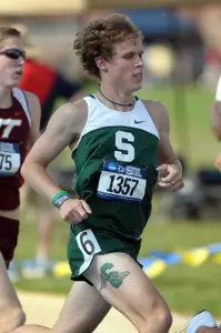 Josh McAlary was the top freshman finisher in the 1,500-meter run at the NCAA Championships.