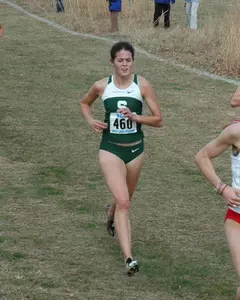 Senior Emily MacLeod won the 2009 Spartan Invitational with a time of 21:07 at Forest Akers East Golf Course.
