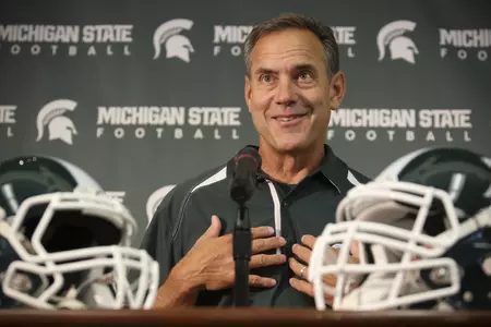 Mark Dantonio concluded Media Day with a 30-minute press conference.
