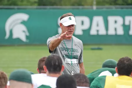 Coach Dantonio gave an update on the team before Wednesday's practice.