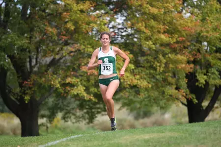 Senior Emily MacLeod won her second straight Spartan Invitational on Friday.