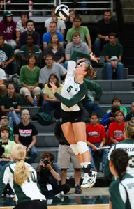 Jenilee Rathje led all attackers with 13 kills on the night.