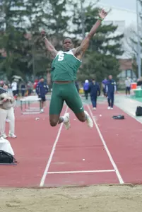 Isaac Marshall won the long jump with a leap of 6.88m at the Notre Dame Invitational.