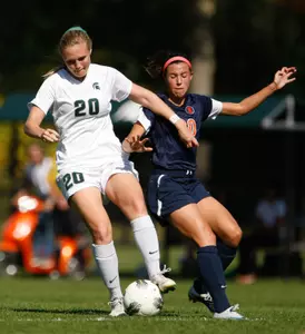 Junior forward Olivia Stander has played a huge role in the Spartan offense this season.