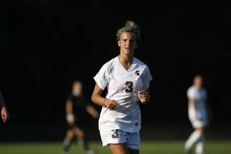 Megan Marsack had her first collegiate goal on Wednesday against Michigan