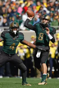 In three career starts against Michigan, Kirk Cousins threw for 556 yards and three TDs.