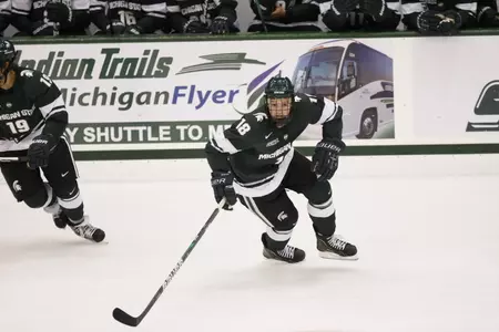 Kevin Walrod scored twice for Michigan State