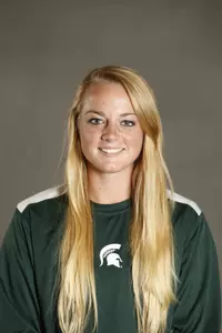 Freshman Julianne Gruber notched a singles win today.