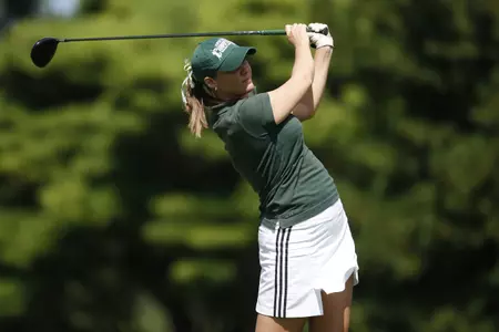 Christine Meier shot a 75 to lead the Spartans in the second round of the Landfall Tradition on Saturday.