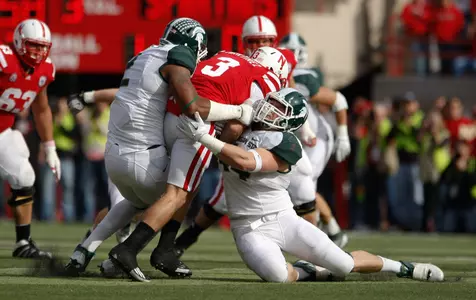 William Gholston and Marcus Rush combined for 26 tackles against Nebraska, including five for losses (11 yards).