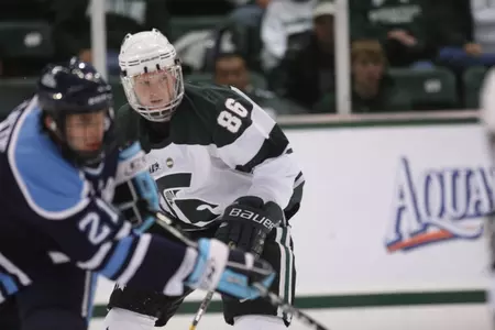 Greg Wolfe scored twice in MSU's exhibition victory