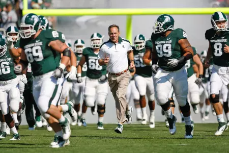 Dantonio and the Spartans have a week off before taking on Michigan Oct. 15 in East Lansing.