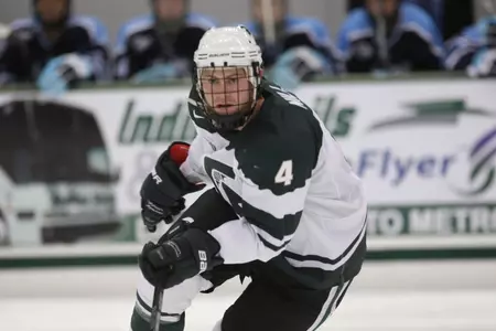 Trevor Nill had a third-period marker for the Spartans.