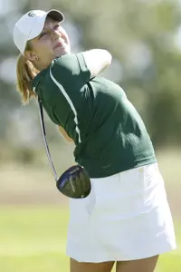 Caroline Powers is tied for fourth at the Tar Heel Invitational.
