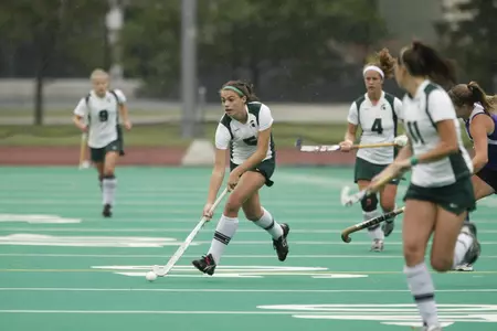 Freshman Abby Barker scored the lone goal of the contest.