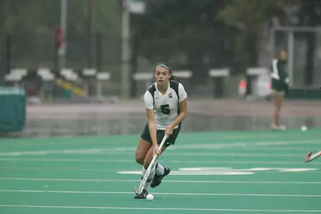 Freshman forward Abby Barker has scored at least one goal in the past three games.