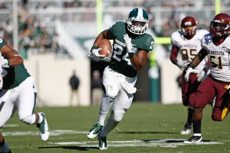 Le'Veon Bell has rushed 43 times for 241 yards over the last three games (80.3 ypg.).