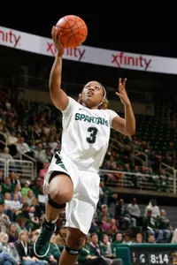 Senior Porsche Poole led MSU in scoring for the second time in the last three games, pouring in 18 points in 25 minutes.