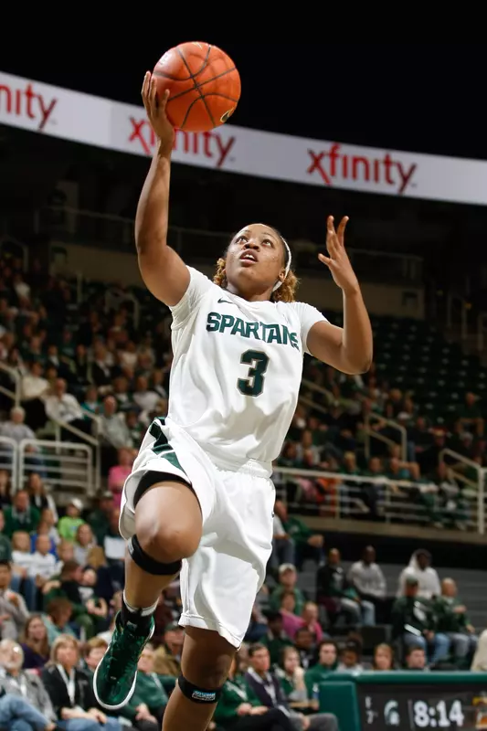 Senior Porsche Poole led MSU in scoring for the second time in the last three games, pouring in 18 points in 25 minutes.