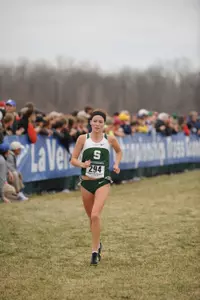Junior Katie Haines at the 2010 NCAA Championships.