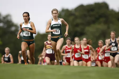 Sophomore Sara Kroll led the Green and White at the 2011 NCAA Cross Country Championships with a time of 20:37.4.
