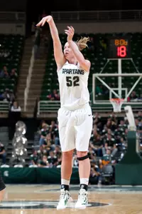 Freshman Becca Mills scored 16 of her season-high 20 points in the second half.