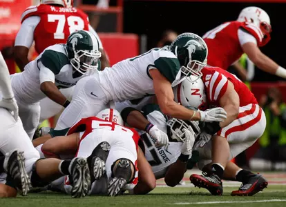 Kyler Elsworth recorded a career-best 10 tackles and forced a fumble at Nebraska.