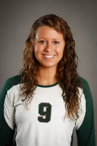 Freshman Taylor Galloway led the Spartans with a career-best 10 digs against Iowa.