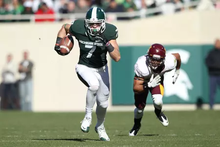 Keith Nichol ranks fifth on the team with 22 receptions for 299 yards (13.6 avg.) and two TDs.