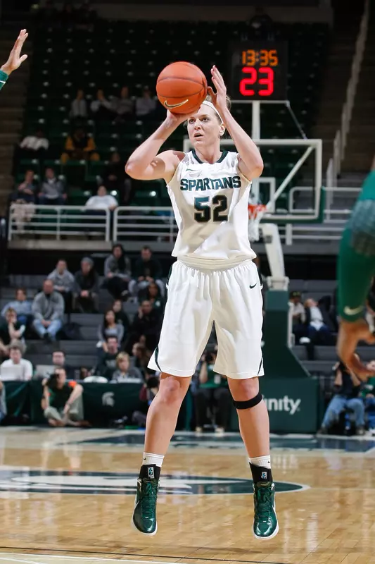Freshman Becca Mills scored in double-figures for the first time since Nov. 22.