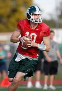 Andrew Maxwell has completed 69 percent of his passes for 171 yards and one TD in four games this season.